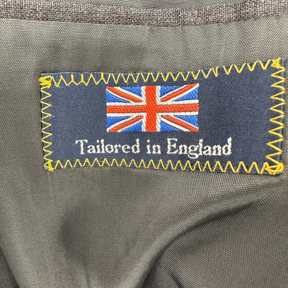 Alexandre London Mens Grey Blazer - Picture 6 of 9